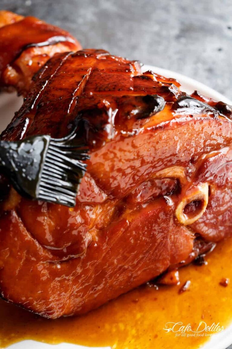 Brown Sugar Mustard Glazed Ham Recipe