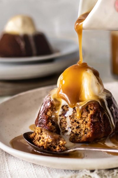 sticky date pudding with butterscotch sauce