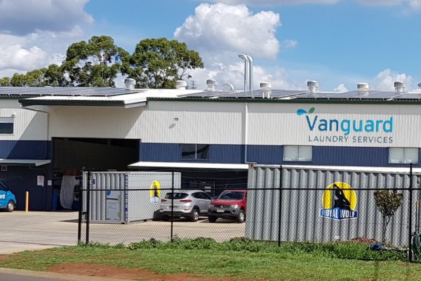 Vanguard Laundry Service Toowoomba utilised solar power installed by Solahart Darling Downs